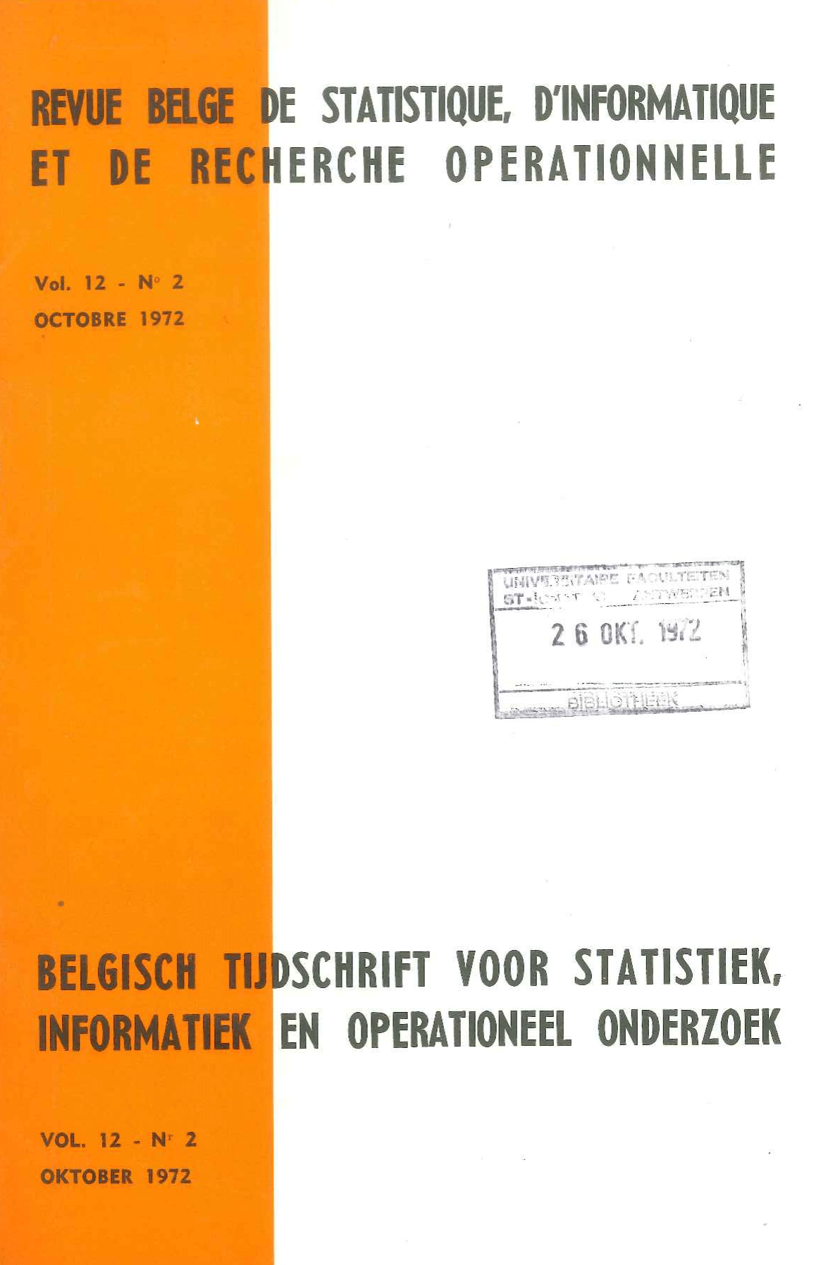 					View Vol. 12 No. 2 (1972)
				